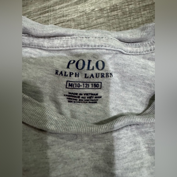 4 piece bundle set polo Ralph Lauren. 3 tops size 10/12 and swim trunks small. - Picture 3 of 10